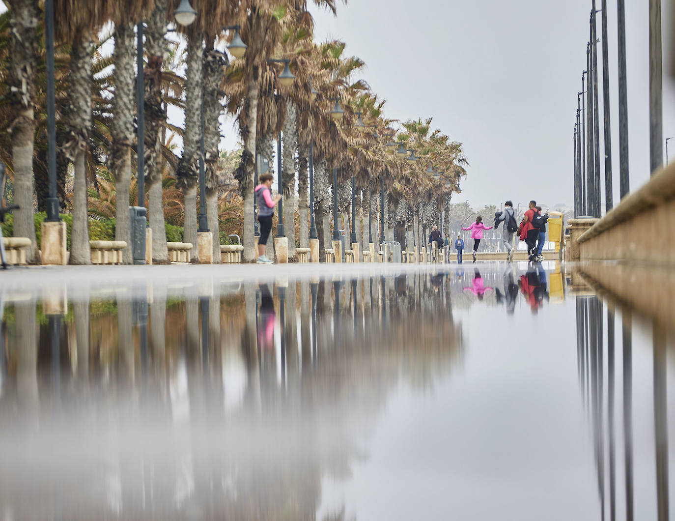 Fotos lluvias en Valencia: Mal tiempo en Semana Santa en Valencia