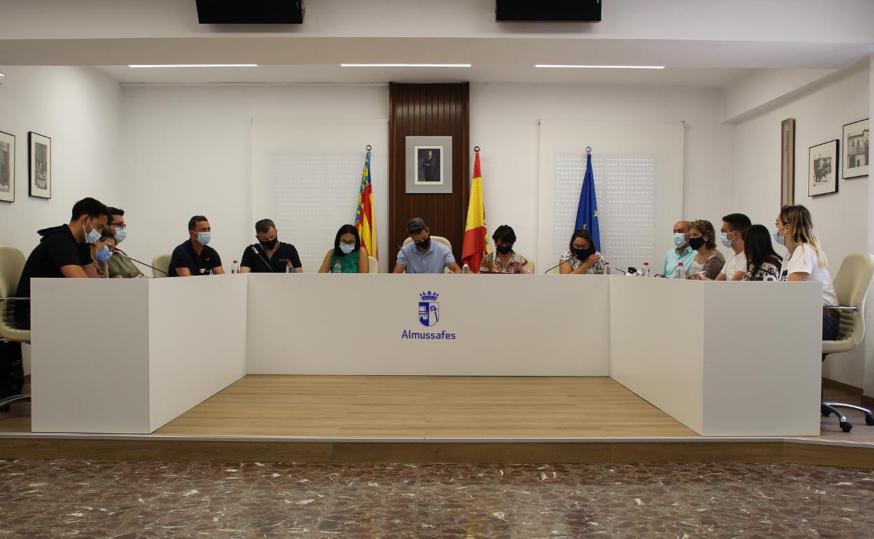 Pleno del Ayuntamiento de Almussafes. 