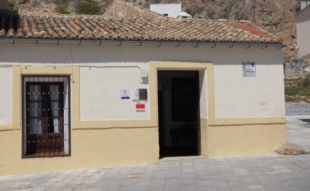 Casa Museo Miguel Hernández, en Orihuela.  