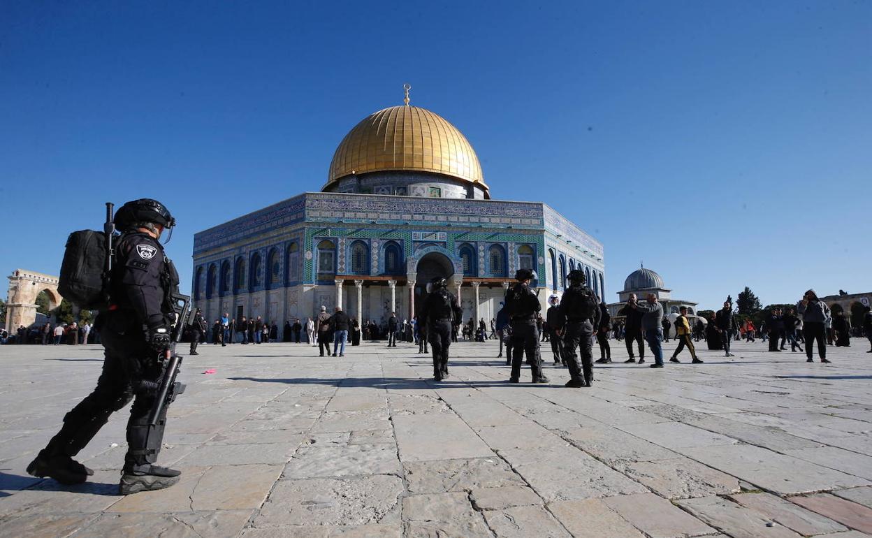 Mezquita de Al-Aqsa, en Jerusalén.