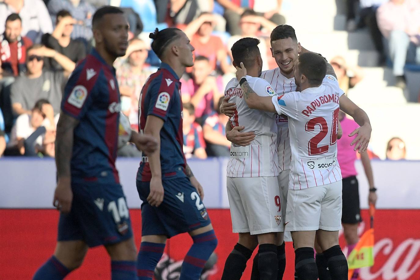 Fotos: Las mejores imágenes del Levante UD-Sevilla FC