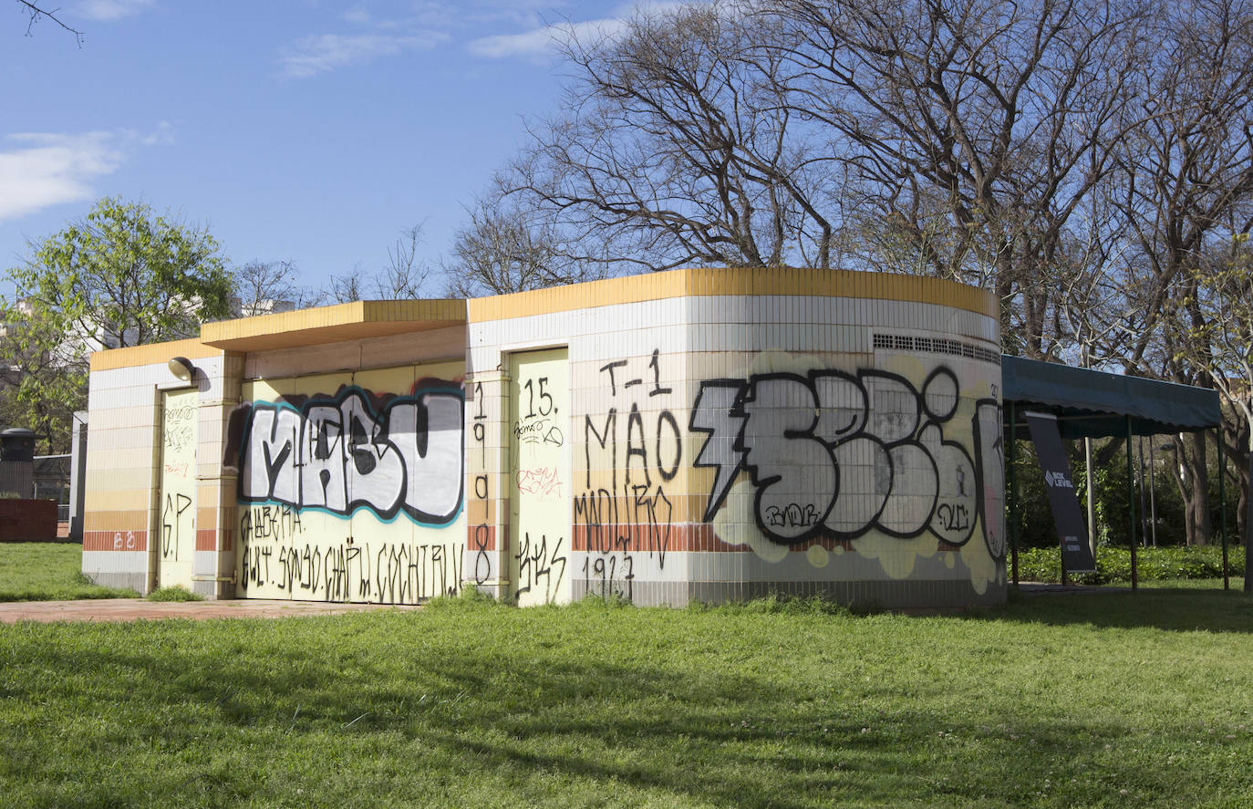 Fotos: El deterioro del Jardín del Turia de Valencia