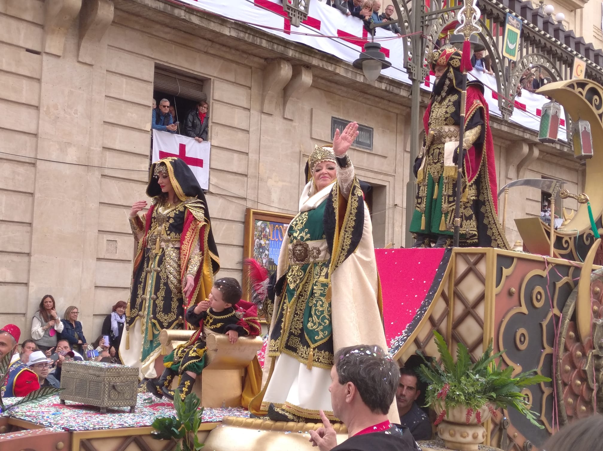 Carroza del Capitán Moro. 