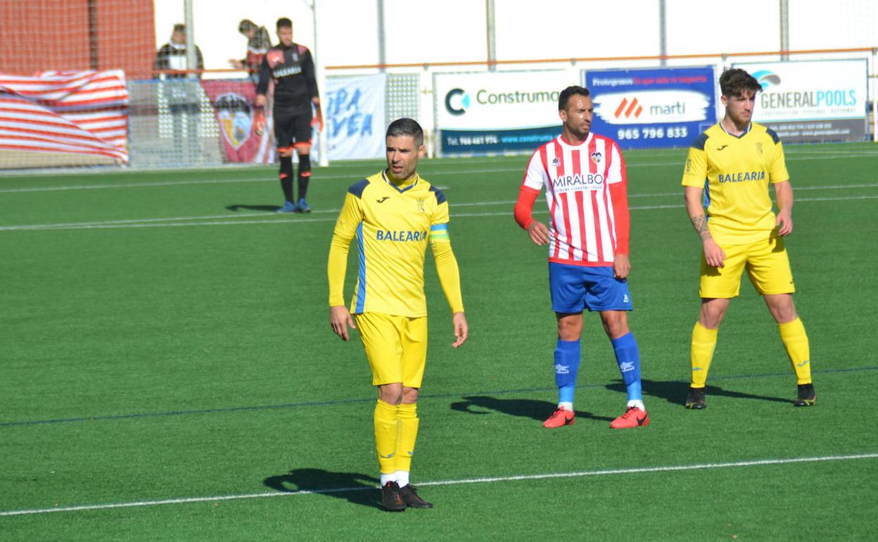 Jugadores del Dénia y Jávea. 