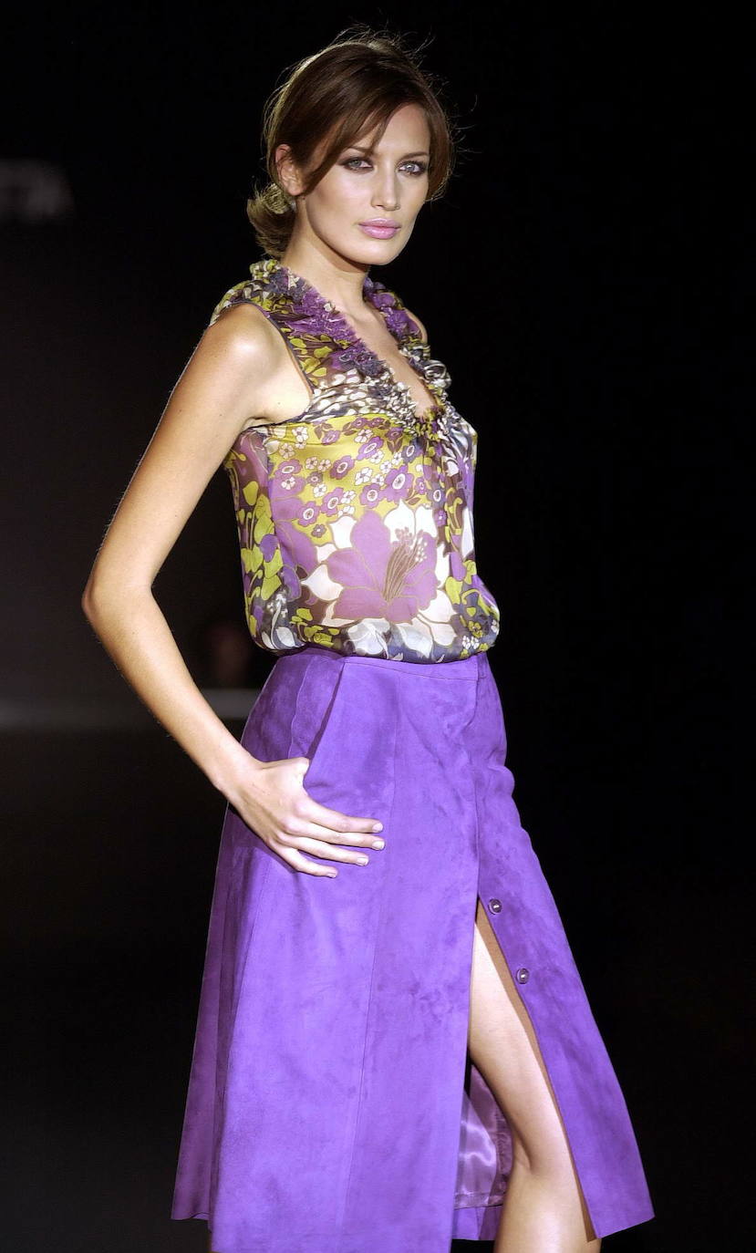 Nieves Álvarez, presentadora, modelo y portavoz española de los votos de Eurovisión. 