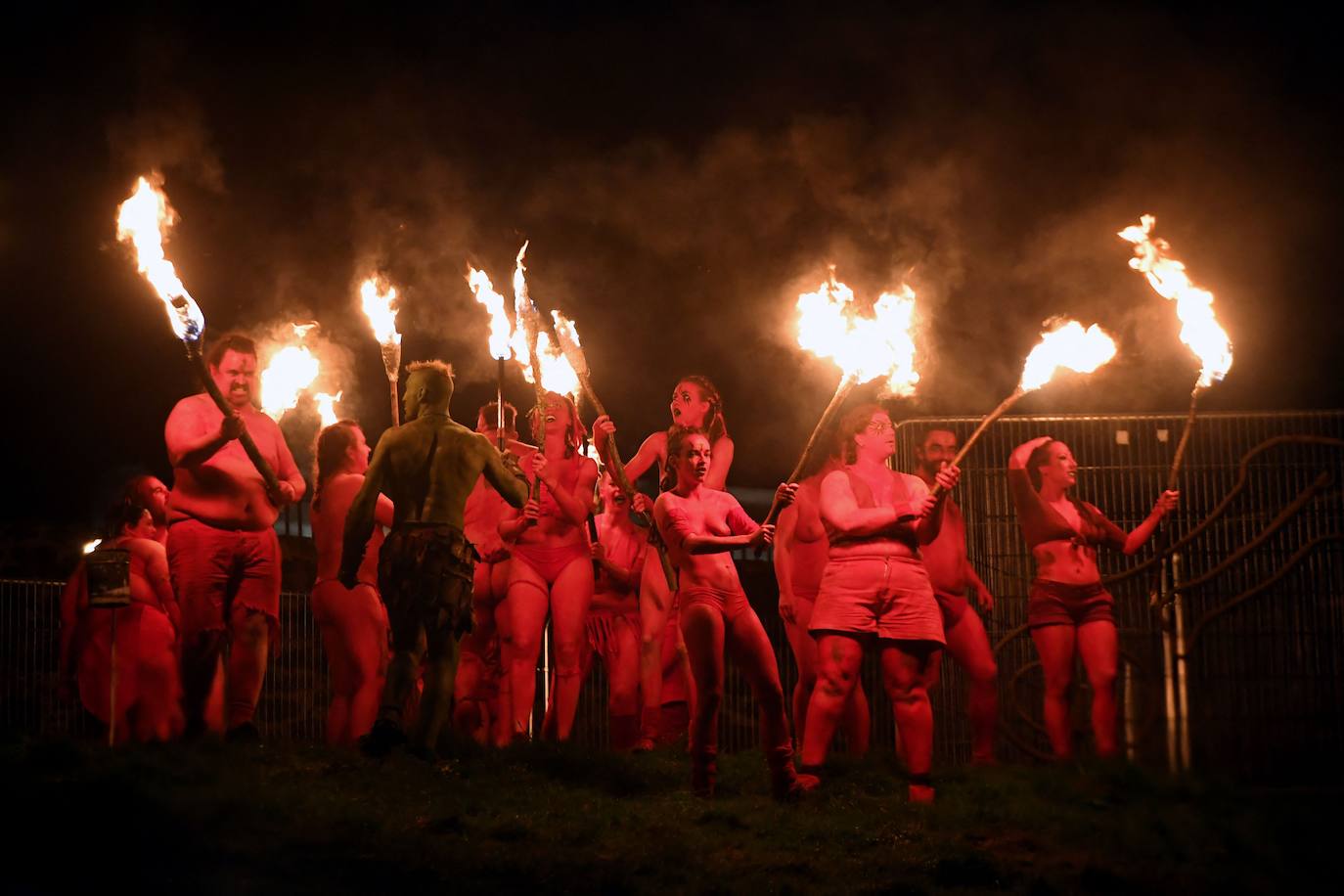 Fotos: Así es el Festival del Fuego de Beltane, el ritual que marca el inicio del verano