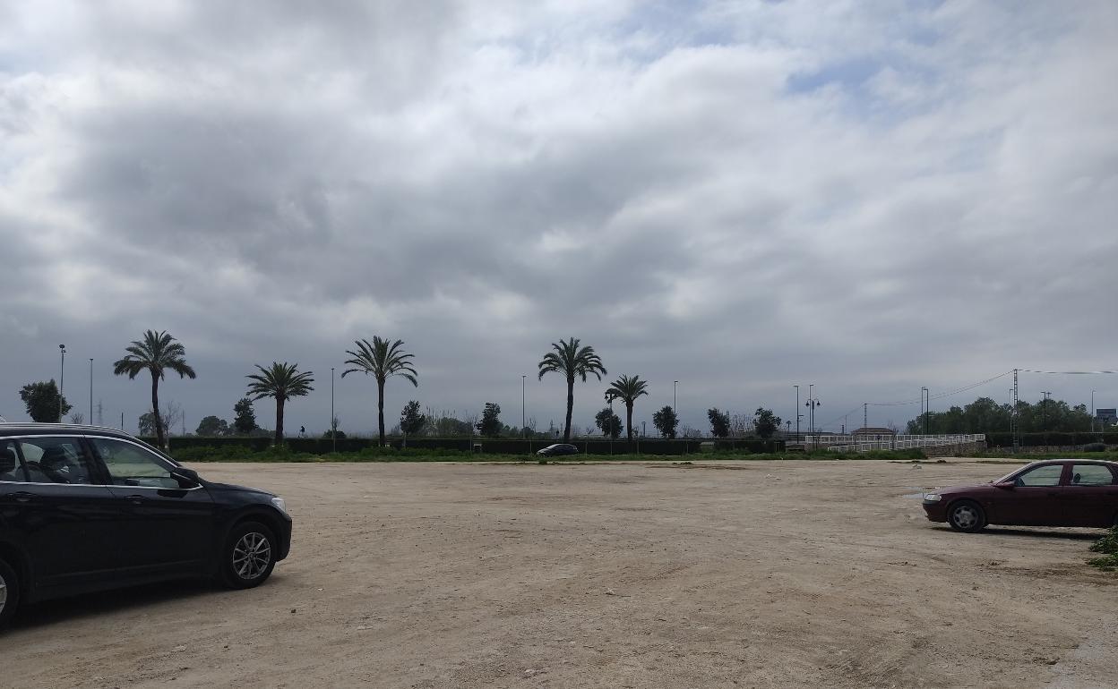 Solar donde se ubicará el Palacio de Justicia de Alzira. 