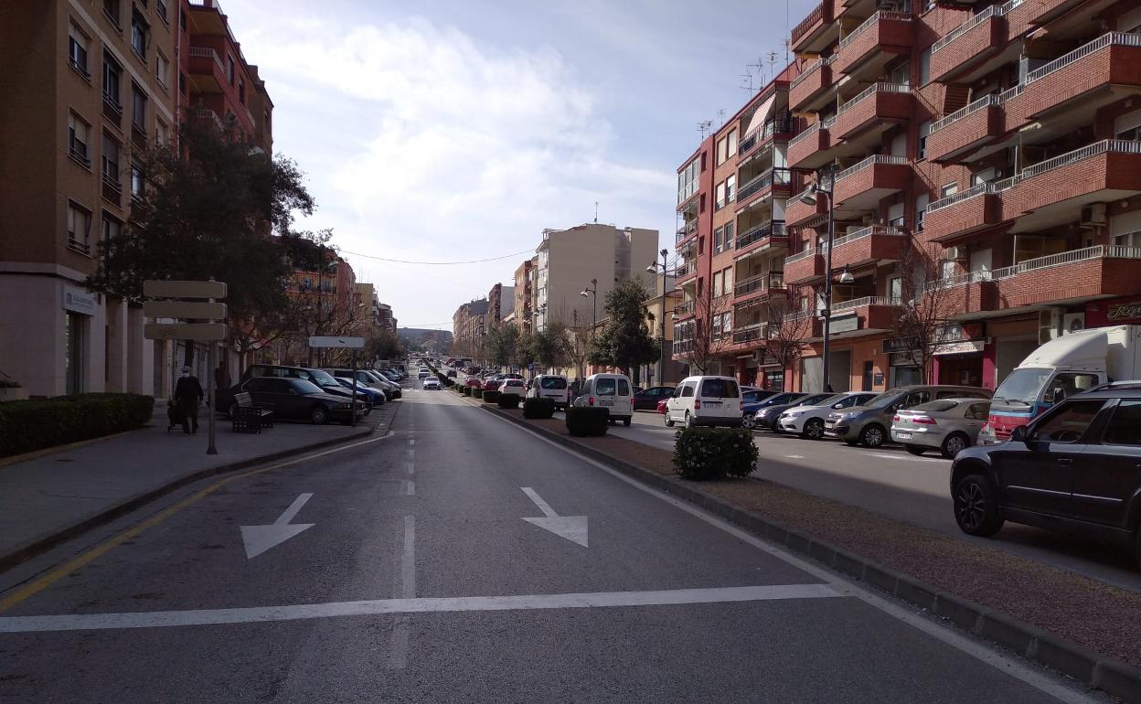 Avinguda País Valencià de Cocentaina. 