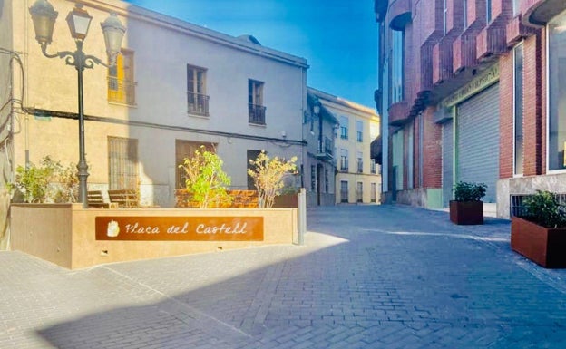 Plaza del Castell, en Benaguasil. 