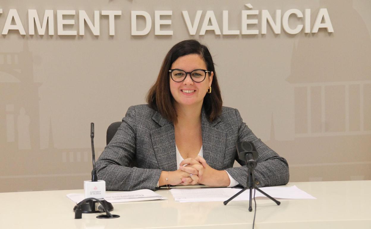 La vicealcaldesa Sandra Gómez. 