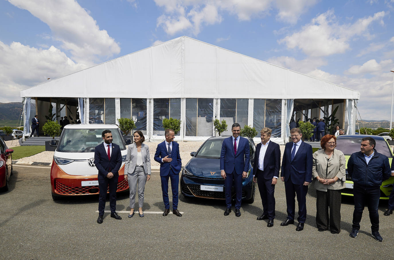 Fotos: Acto de presentación de la Gigafactoría de Sagunto