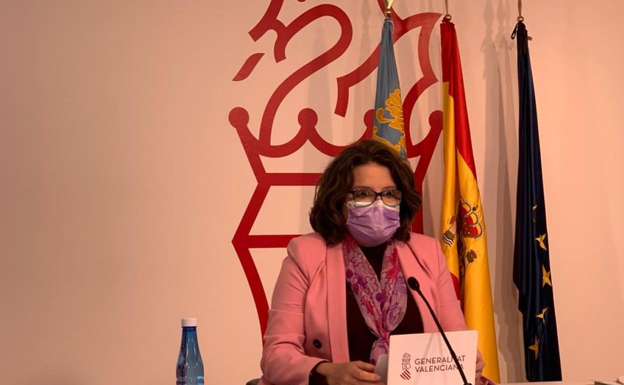 Mónica Oltra, sobre las críticas del presidente de Iberdrola a la tarifa regulada: «Me da agonía»