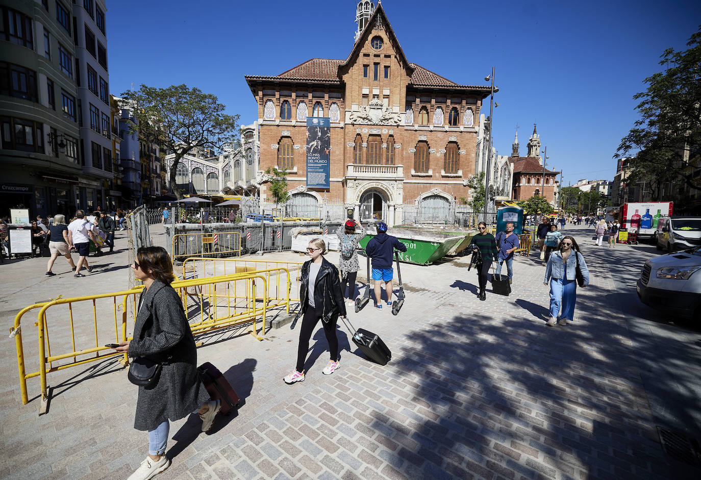 Fotos: Los cruceristas toman el centro de Valencia