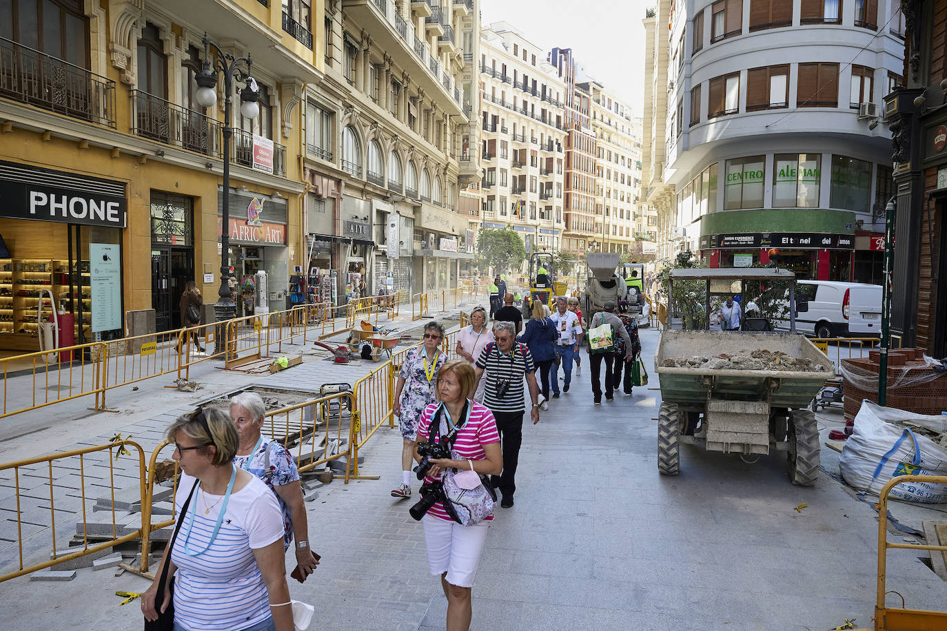 Fotos: Los cruceristas toman el centro de Valencia