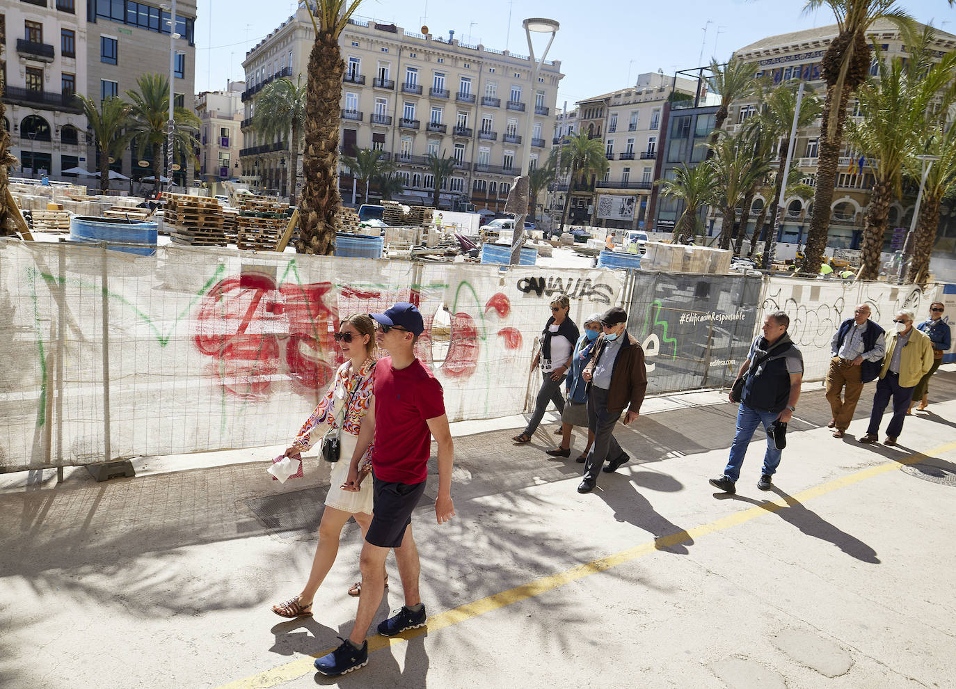 Fotos: Los cruceristas toman el centro de Valencia