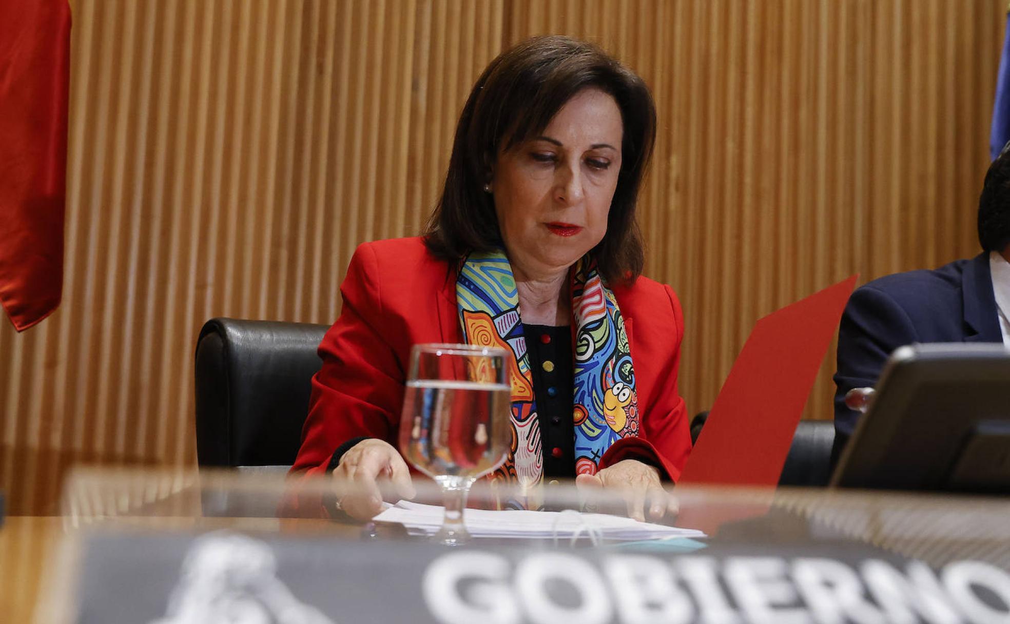 La ministra de Defensa, Margarita Robles. 