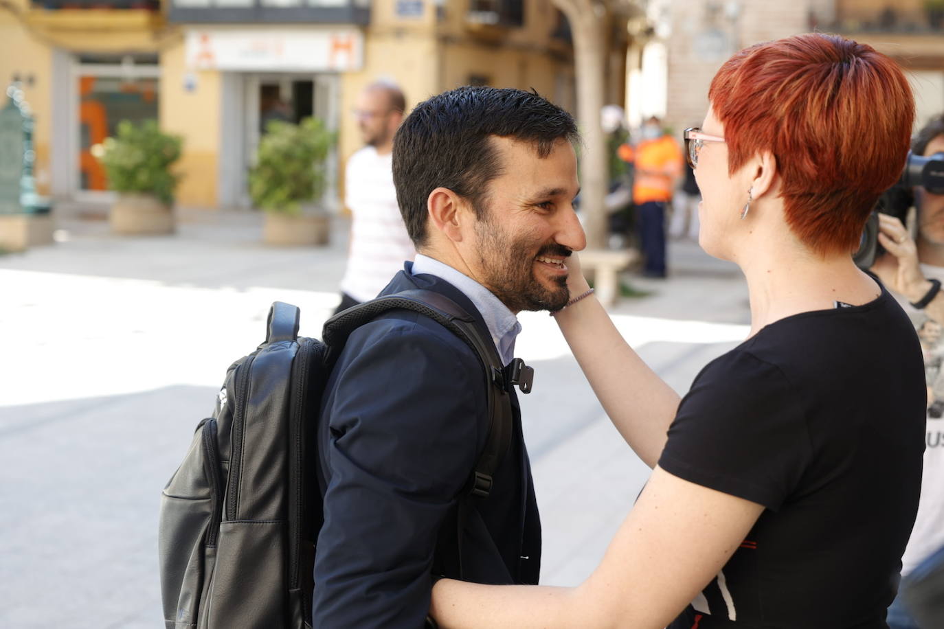 Fotos: Vicent Marzà explica los motivos de su dimisión como conseller de Educación