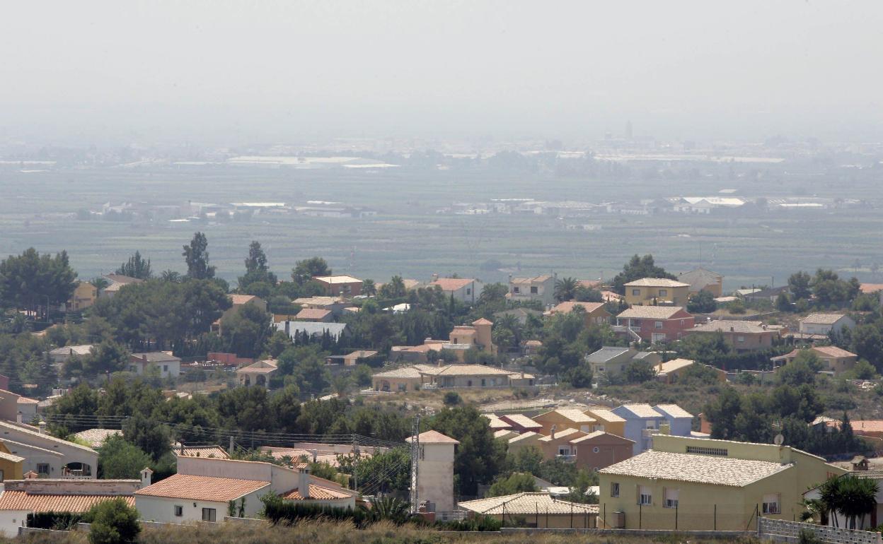 Imagen general de la urbanización Los Lagos. 