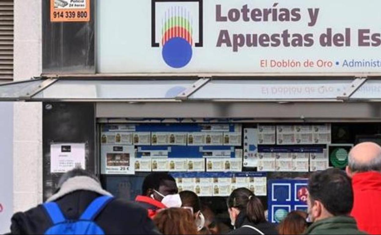 Una administración de Loterías y Apuestas del Estado. 