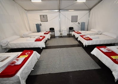 Imagen secundaria 1 - Instalaciones para los refugiados ucranianos de la Ciudad de la Luz, en Alicante.