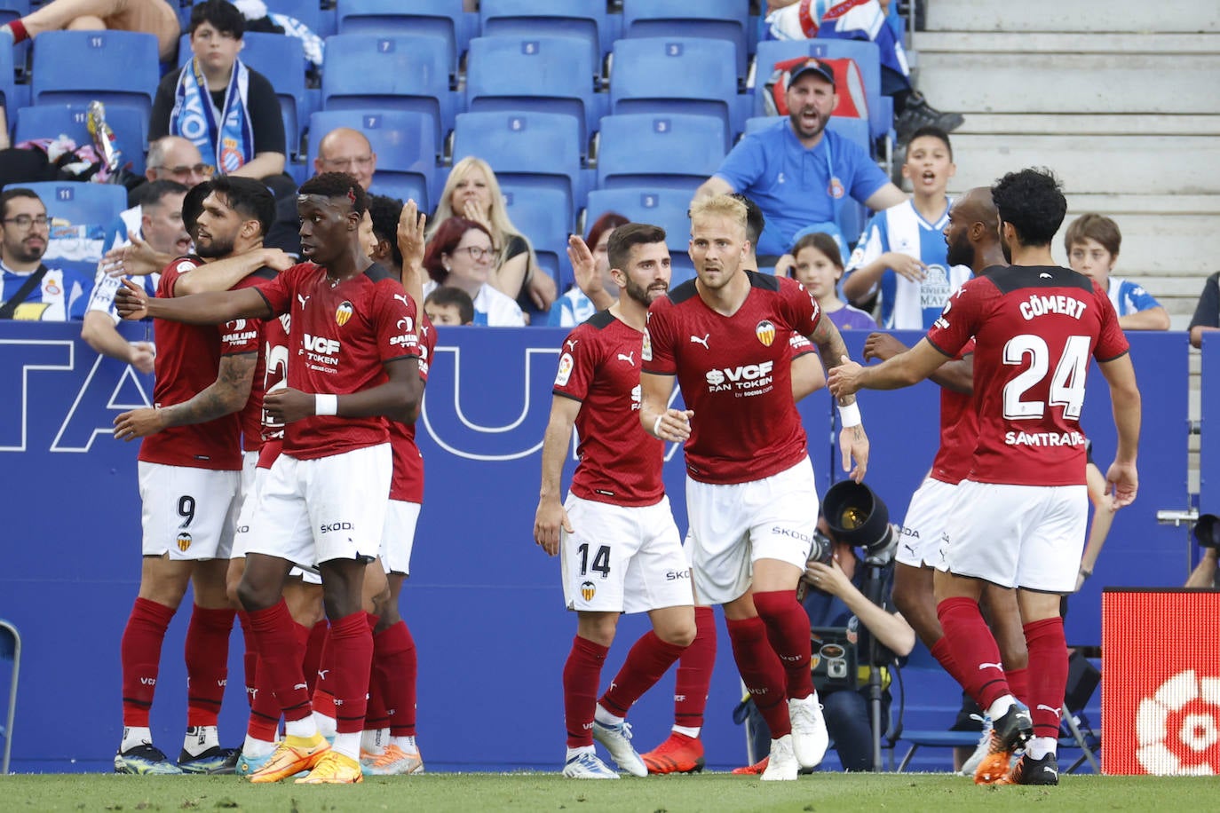 Fotos: Las mejores imágenes del RCD Espanyol-Valencia CF