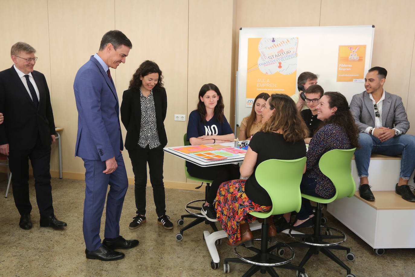 Pedro Sánchez en Mislata.