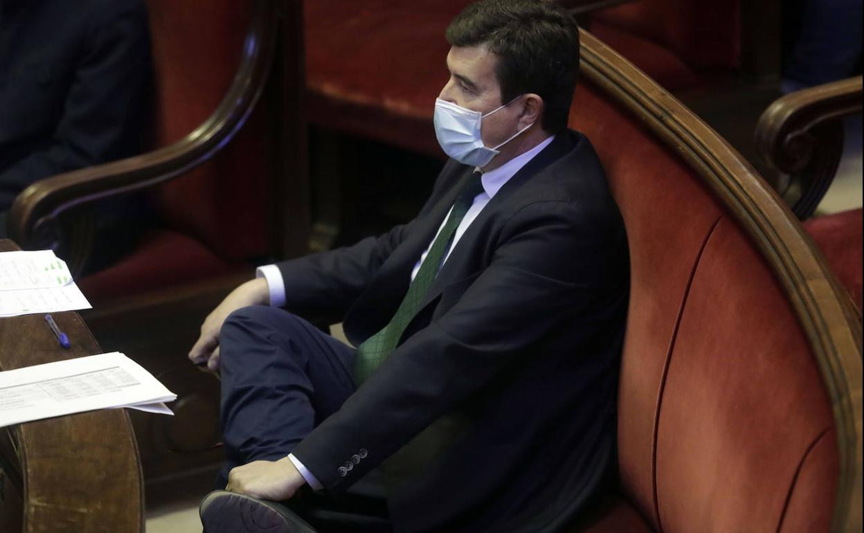 El portavoz de Ciudadanos en el Ayuntamiento, Fernando Giner. 