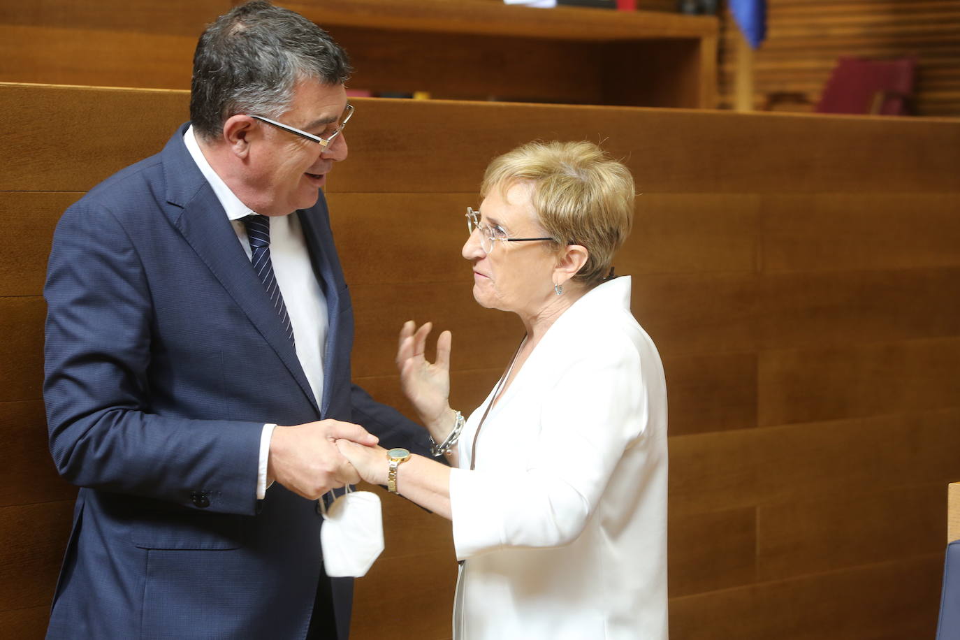 Pleno de Les Corts, con el debut de Ana Barceló como portavoz del PSPV. 