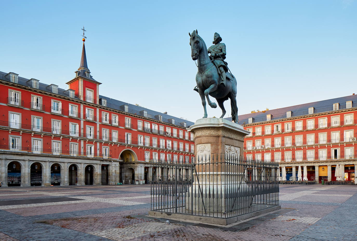 Plaza Mayor, Madrid. 