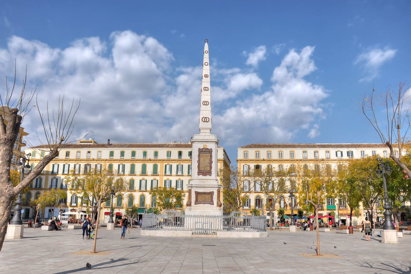 Plaza de la Merced, Málaga. 