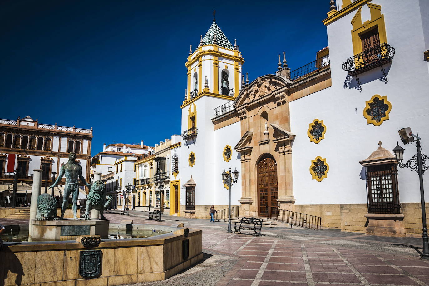 Plaza del Socorro, Ronda (Málaga).