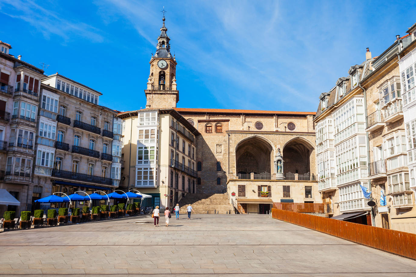 Plaza de la Virgen Blanca, Vitoria.