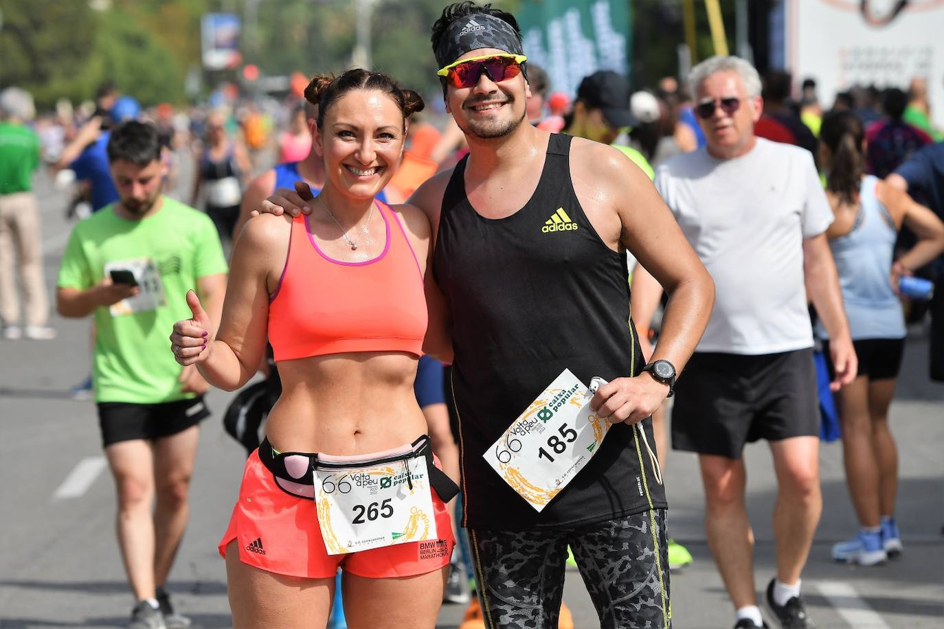 Miles de personas participan en una de las pruebas más esperadas del calendario de carreras populares en Valencia