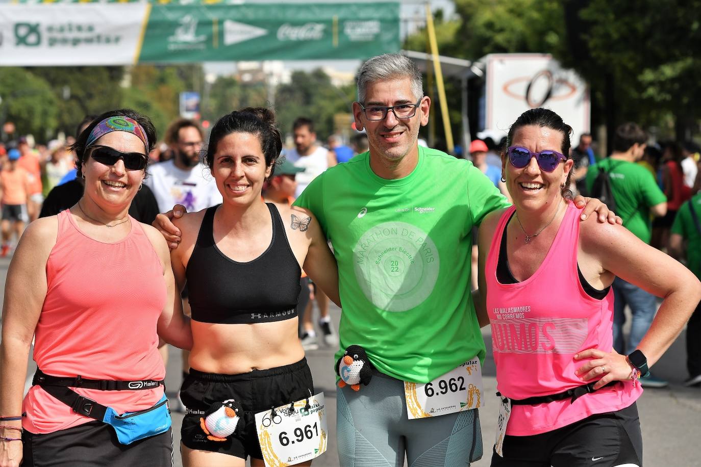 Miles de personas participan en una de las pruebas más esperadas del calendario de carreras populares en Valencia