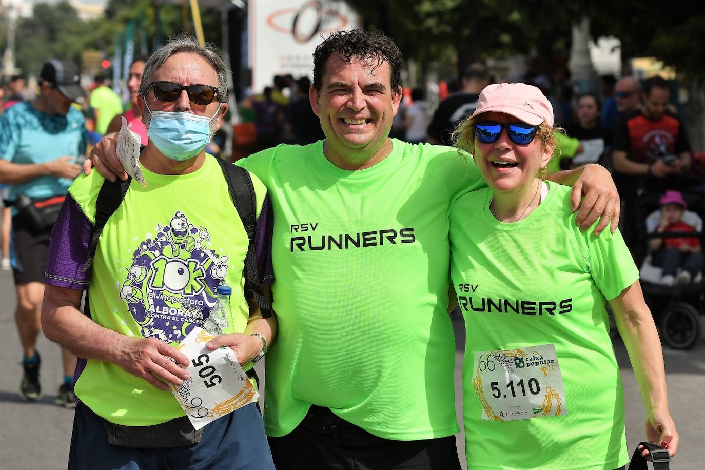 Miles de personas participan en una de las pruebas más esperadas del calendario de carreras populares en Valencia