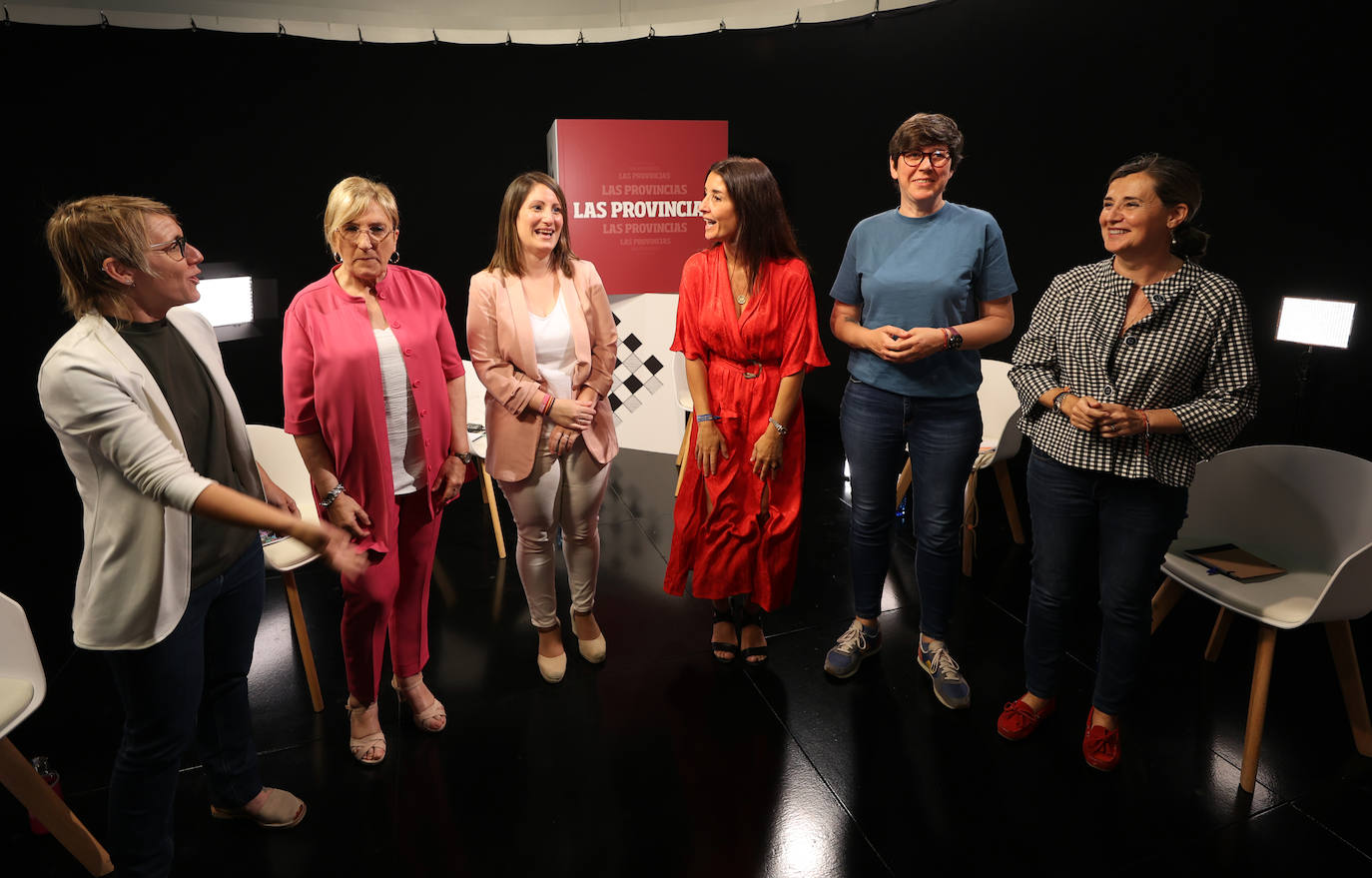 Fotos: Debate con las portavoces de Les Corts en LAS PROVINCIAS