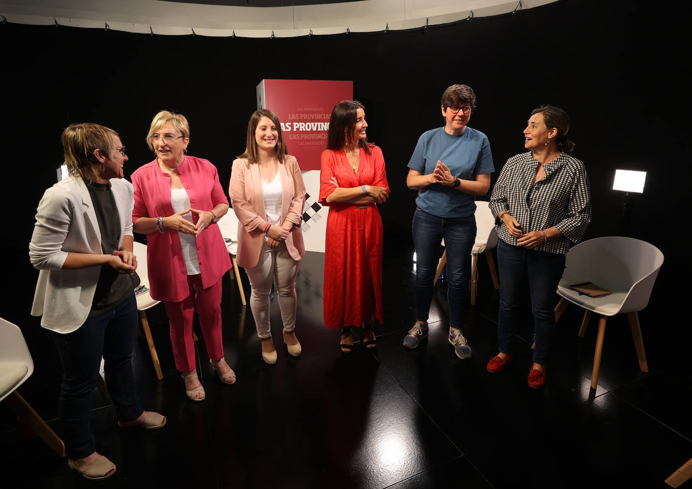 Fotos: Debate con las portavoces de Les Corts en LAS PROVINCIAS