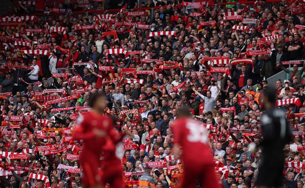 Himno del Liverpool: letra en inglés del 'You'll never walk alone' y traducida al castellano