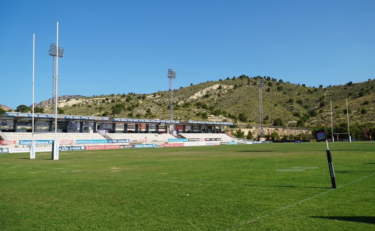 Imagen del campo de rugby de El Pantano de La Vila Joiosa