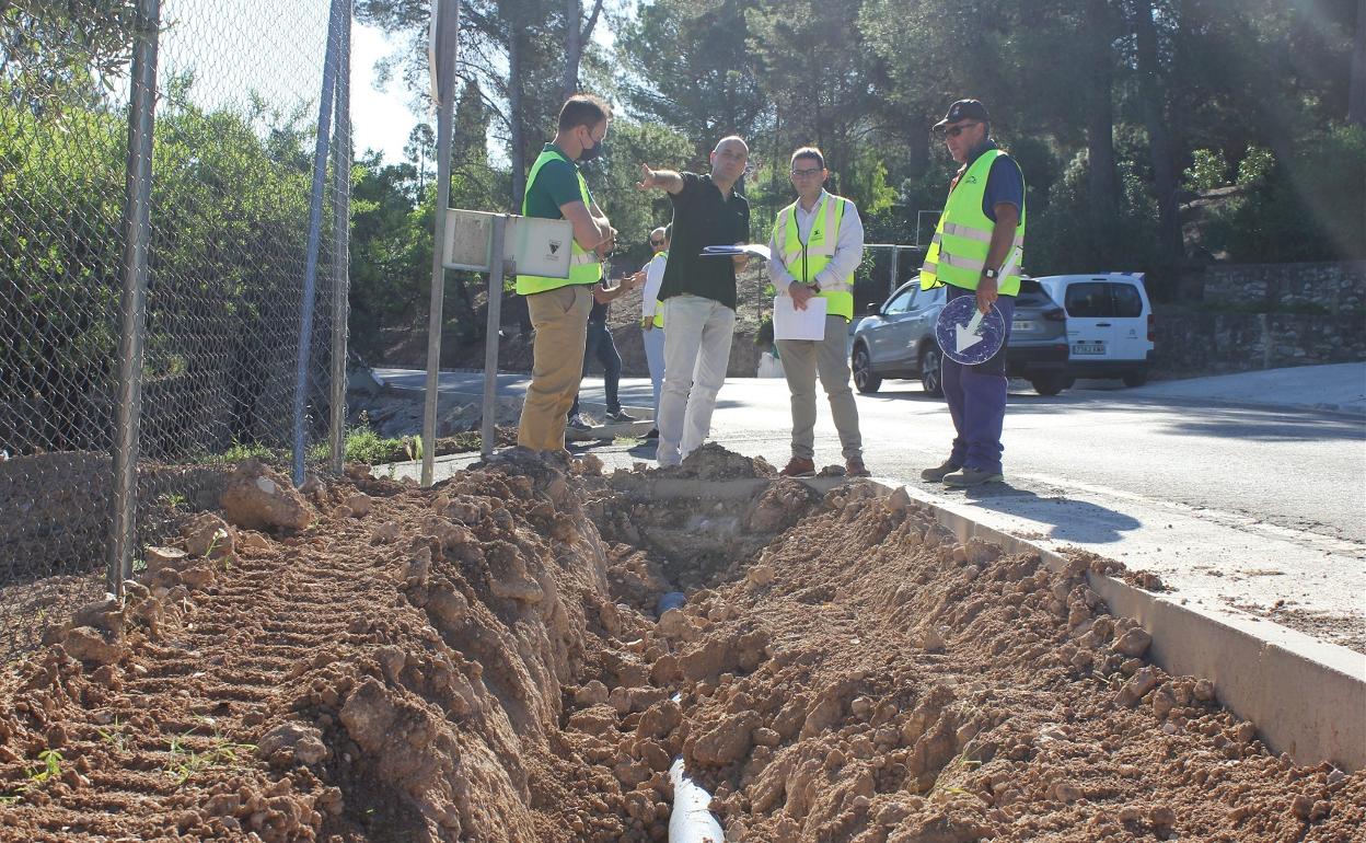 Las obras para la renovación de la red de agua ya se han iniciado .