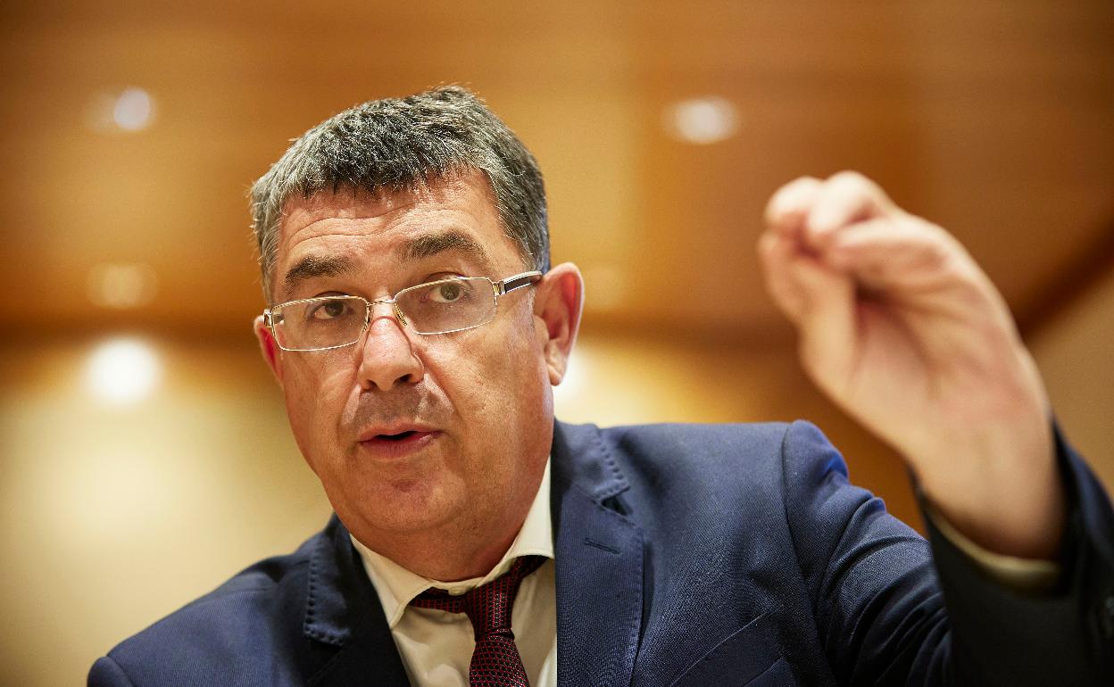 Enric Morera, durante la entrevista concedida a LAS PROVINCIAS. 