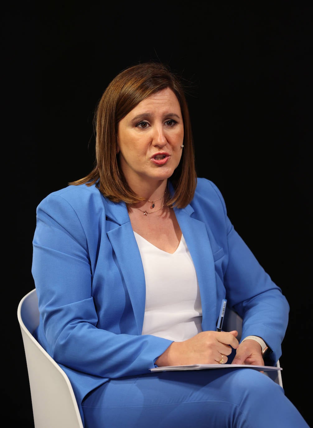 Fotos: Debate con los portavoces de los grupos municipales del Ayuntamiento de Valencia, en LAS PROVINCIAS