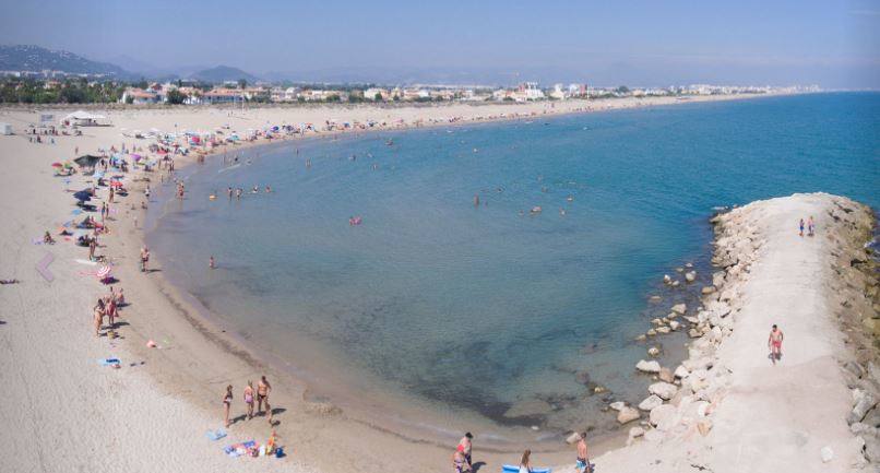 Playa de Terranova, Oliva. 