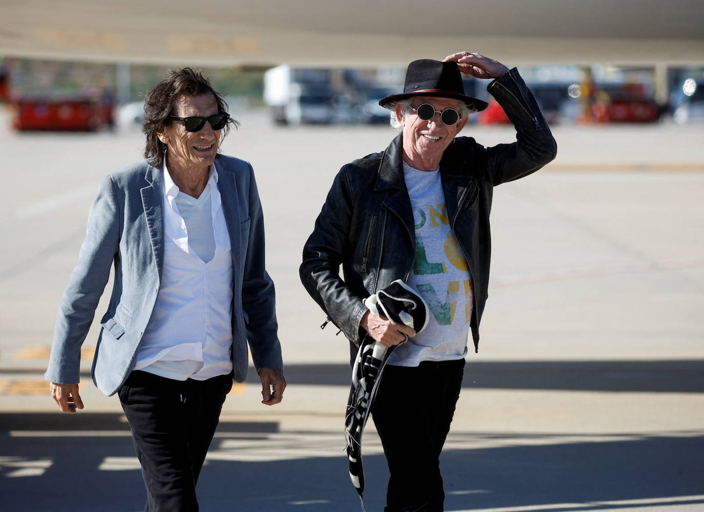 Fotos: Los Rolling Stones ya están en España