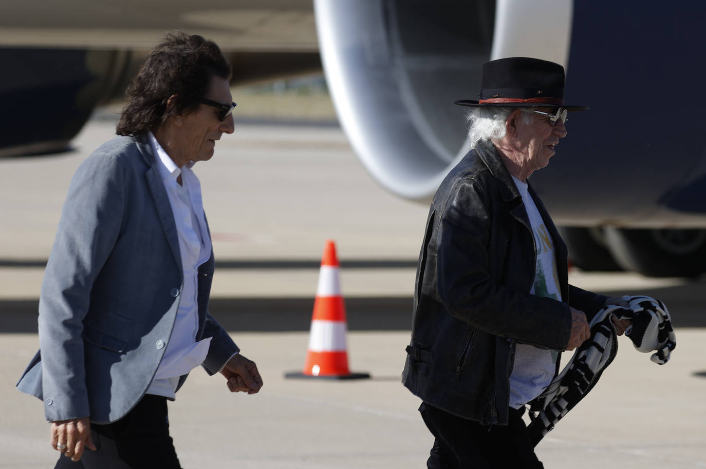 Fotos: Los Rolling Stones ya están en España