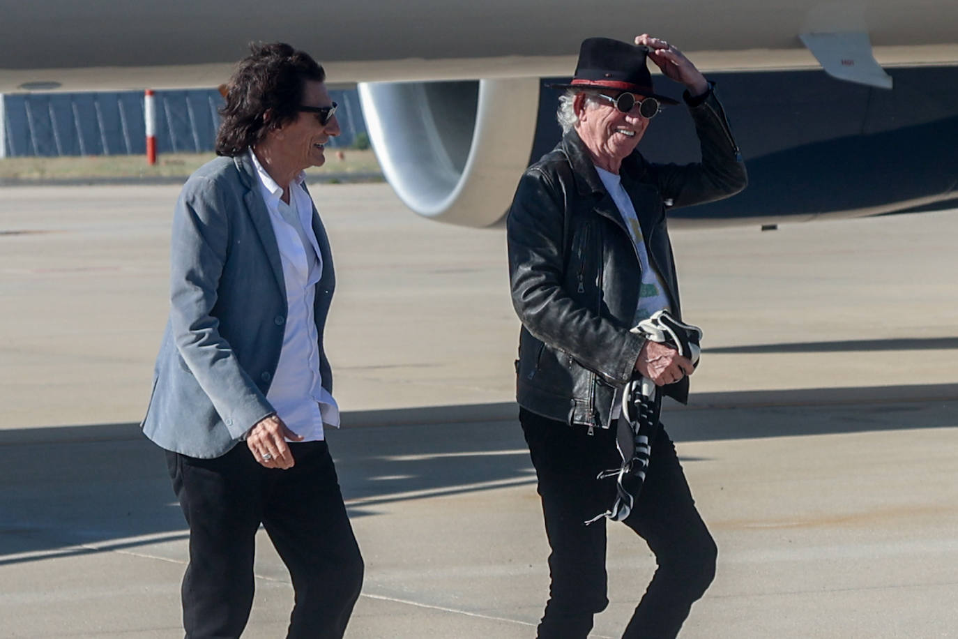 Fotos: Los Rolling Stones ya están en España