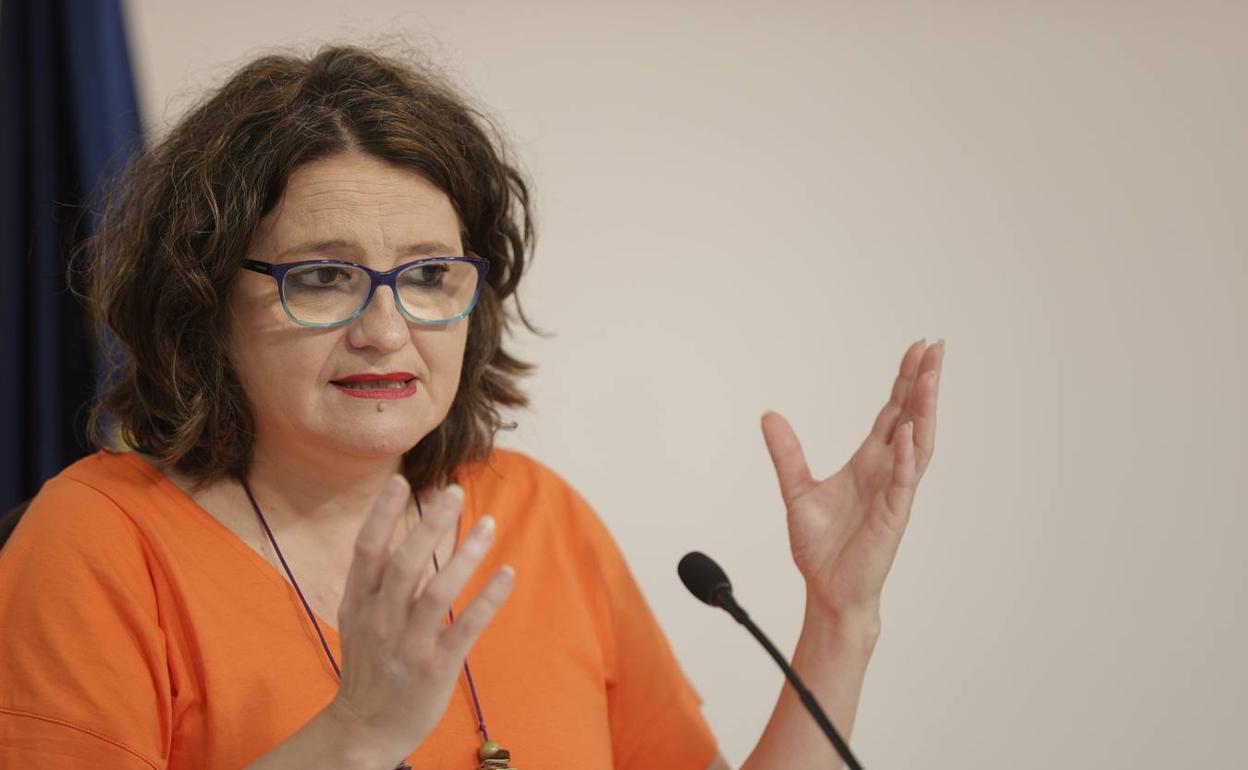 La vicepresidenta del Consell, Mónica Oltra. 