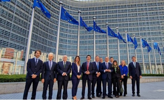 La delegación de la CEV en Bruselas. 