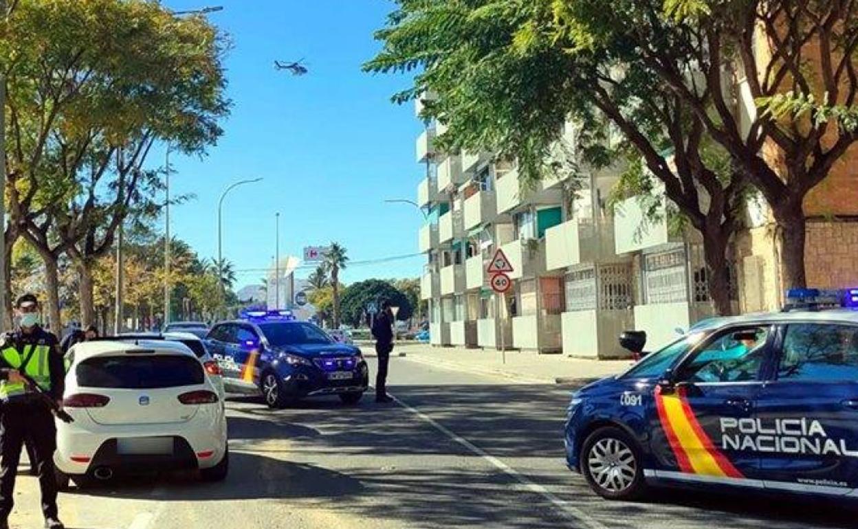 Fue detenido por agentes de la comisaría del Distrito Norte de Alicante. 