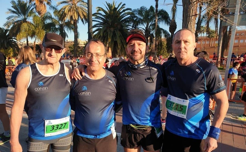 Corvan Runners: trabajo y deporte unidos por el beneficio de las personas